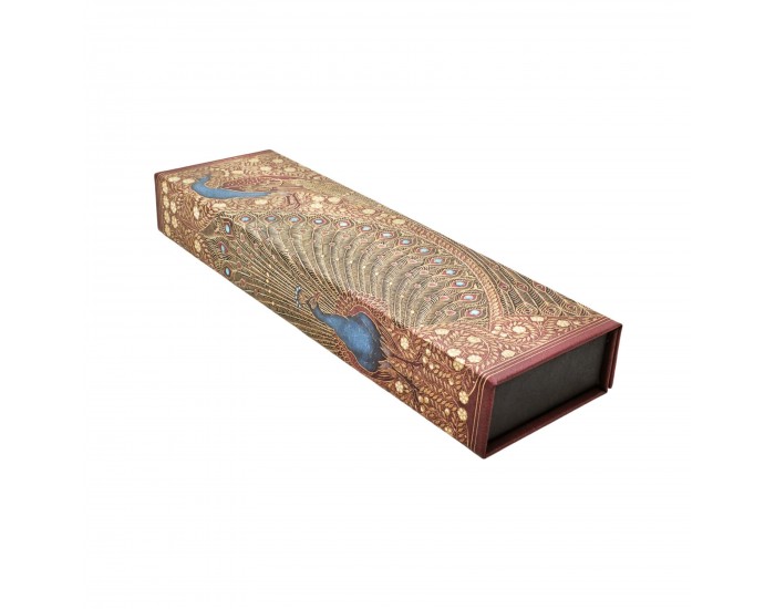 Paperblanks Несесер за бюро Hafiz's Peacocks, с две отделения