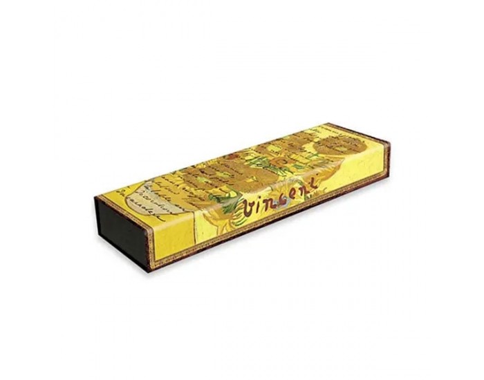 Paperblanks Несесер за бюро Van Gogh Sunflowers, с две отделения
