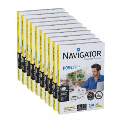 Navigator Копирна хартия Home Pack, А4, 80 g/m2, 250 листа, 10 пакета - Navigator