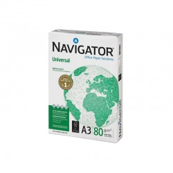 Navigator Копирна хартия Universal, А3, 80 g/m2, 500 листа - Navigator