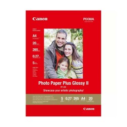 Canon Фото хартия Plus Glossy II PP-201, 265 g/m2, A4, 20 листа - Сравняване на продукти