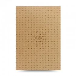 Filofax Тефтер - пълнител за папка, A5, на редове, кафяв - Filofax