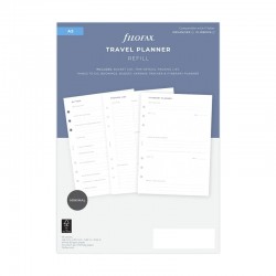 Filofax Пълнител за органайзер Minimal, А5, за пътуване - Filofax