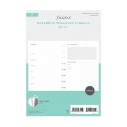 Filofax Пълнител за тефтер Minimal Wellness, А5 - Filofax