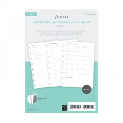 Filofax Пълнител за тефтер Minimal, А5, за дома - Filofax