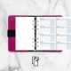 Filofax Пълнител за органайзер, А5, за 2024-2027 година, 4 години на страница в разгъвка