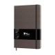 Art Pioneer Бележник Business, A5, твърда корица, 96 листа, сив