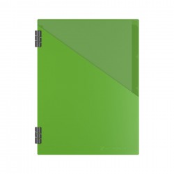 Art Pioneer Органайзер The Fluorescent, A5, PVC корица, 50 листа, зелен - Art Pioneer