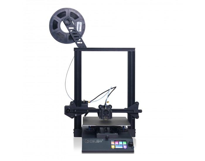 Принтер Colido 3D Diy 3.0, черен, диаметър на нишката 1.75 mm, диаметър на дюзата 0.4 mm, USB/SD Card