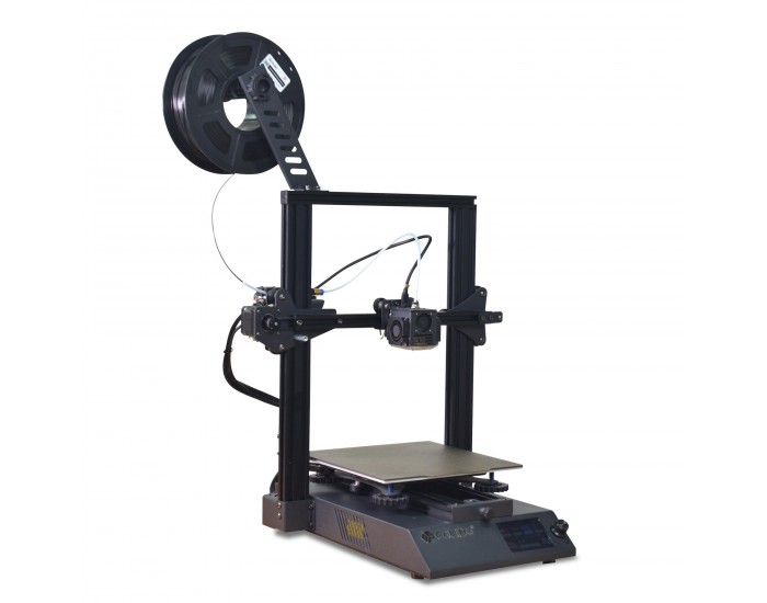 Принтер Colido 3D Diy 3.0, черен, диаметър на нишката 1.75 mm, диаметър на дюзата 0.4 mm, USB/SD Card