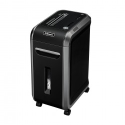 Шредер за унищожаване на документи Fellowes Powershred 99Ci, 100% Jam Proof, Cross-Cut, 34 L, P-4, време за работа 30 мин, време за почивка 40 мин - Fellowes