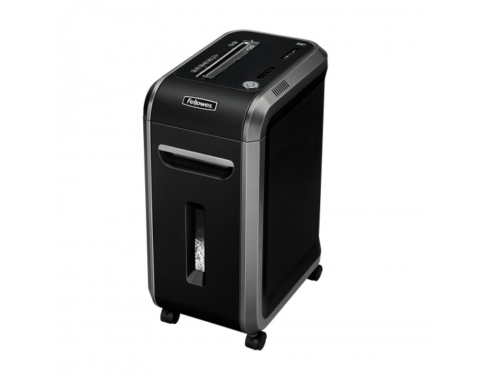 Шредер за унищожаване на документи Fellowes Powershred 99Ci, 100% Jam Proof, Cross-Cut, 34 L, P-4, време за работа 30 мин, време за почивка 40 мин