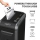 Шредер за унищожаване на документи Fellowes Powershred 99Ci, 100% Jam Proof, Cross-Cut, 34 L, P-4, време за работа 30 мин, време за почивка 40 мин