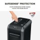 Шредер за унищожаване на документи Fellowes Powershred 99Ci, 100% Jam Proof, Cross-Cut, 34 L, P-4, време за работа 30 мин, време за почивка 40 мин