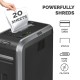 Шредер за унищожаване на документи Fellowes Powershred 125Ci, 100% Jam Proof, Cross-Cut, 53 L, P-4, ниво на шум 63 dB
