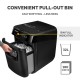 Шредер за унищожаване на документи Fellowes AutoMax 150C, Cross-Cut, 32 L, P-4, време за работа 12 мин, време за почивка 25 мин, ниво на шум 65 dB