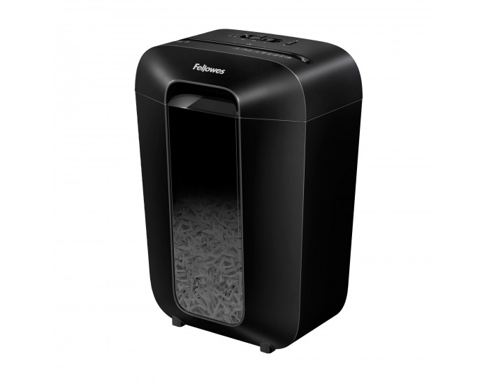 Шредер за унищожаване на документи Fellowes Powershred LX70, Cross-Cut, черен, 11.5 L, P-4