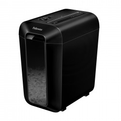 Шредер за унищожаване на документи Fellowes Powershred LX65, P-4, Cross-Cut, черен, обем на коша 22 L, време за почивка 20 мин - Fellowes