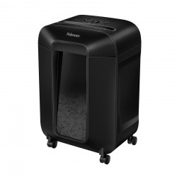 Шредер за унищожаване на документи Fellowes Powershred LX85, P-4, Cross-Cut, черен, обем на коша 19 L, ниво на шум 70-75 dB - Fellowes