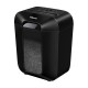 Шредер за унищожаване на документи Fellowes LX41, P-4, Micro-Cut, 17 L, черен, време за работа 5 мин