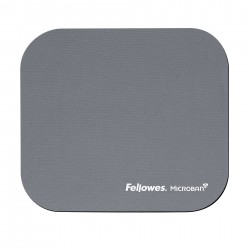 Пад за мишка Fellowes Microban, антибактериален, 2 mm, сив - Fellowes