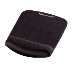 Пад за мишка Fellowes Plushtouch, ергономичен, черен - Fellowes