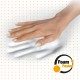 Пад за мишка Fellowes Plushtouch, ергономичен, черен