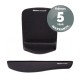 Пад за мишка Fellowes Plushtouch, ергономичен, черен