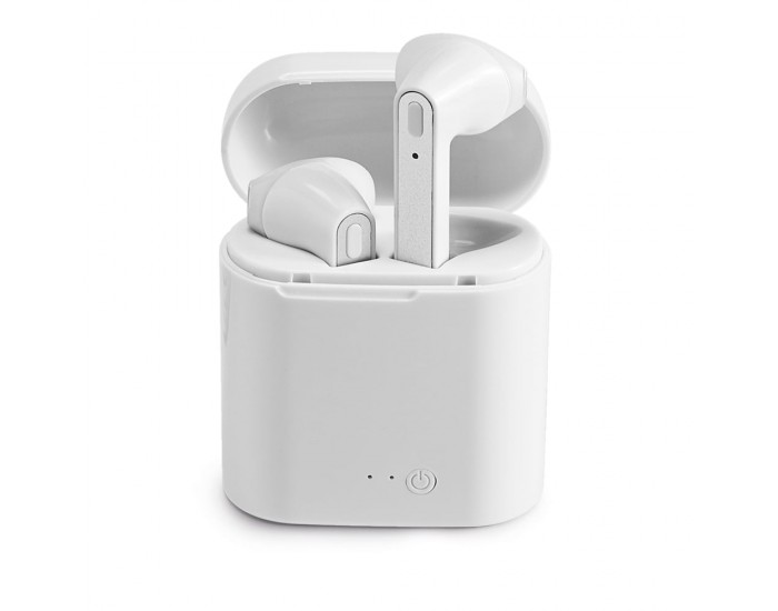 Hi!dea Слушалки Kandel, безжични, с Bluetooth, бели