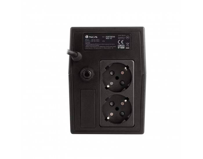 Непрекъсваемо токозахранващо устройство UPS NGS Fortress 900V2, Off-line, 600VA, 360W
