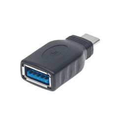 Адаптер Manhattan, USB-A към USB-C - Manhattan