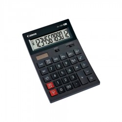 Настолен калкулатор Canon AS-1200, 12-разряден, тъмносив - Офис аксесоари