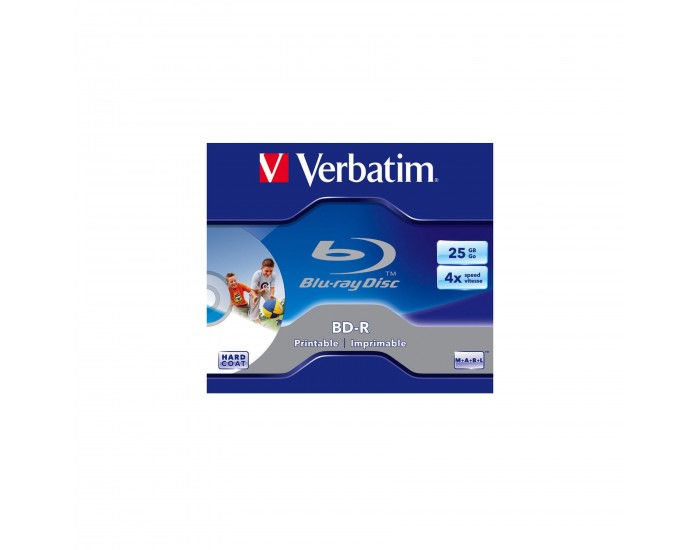 BD-R Verbatim, 25 GB, 4x