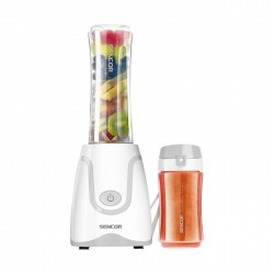 Шейкър Sencor Smoothie, 500 W, 0.6 L, бял, 220V - Електроуреди