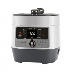 Мултикукър Sencor SPR 3600WH, под налягане, с 14 програми, 5.5 L, 1000 W, 220V - Електроуреди