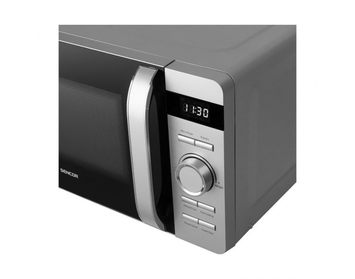Микровълнова печка Sencor SMW 5217SL, 800 W, 17 L, 220V, сива
