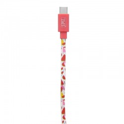 Кабел TNB USB/USB, 1 m, USB-A, USB-C, дини - Разклонители, Зарядни и Кабели