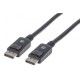 Кабел Manhattan DisplayPort Male/DisplayPort Male, 2 m, черен
