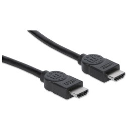 Кабел Manhattan HDMI, M/M, 15 m, черен - Manhattan