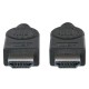 Кабел Manhattan HDMI, M/M, 15 m, черен