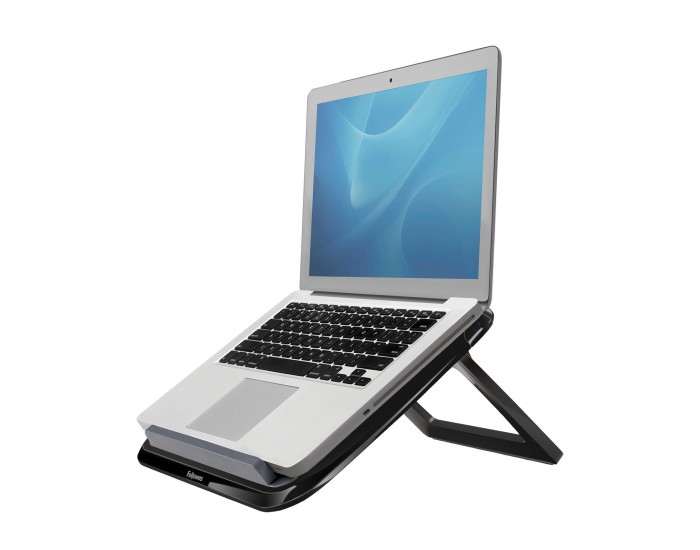 Стойка за лаптоп Fellowes I-Spire, охлаждаща, до 17'', черна