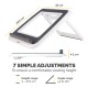 Стойка за лаптоп Fellowes I-Spire, охлаждаща, до 17'', бяла