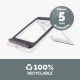 Стойка за лаптоп Fellowes I-Spire, охлаждаща, до 17'', бяла