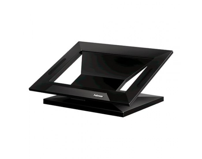 Поставка за лаптоп Fellowes Designer, повдигаща се, черна