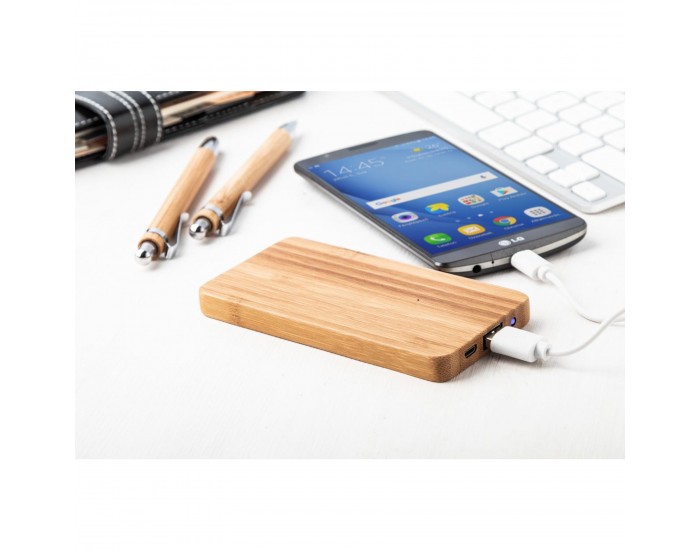 Cool Мобилна батерия Bamboost, 4000 mAh