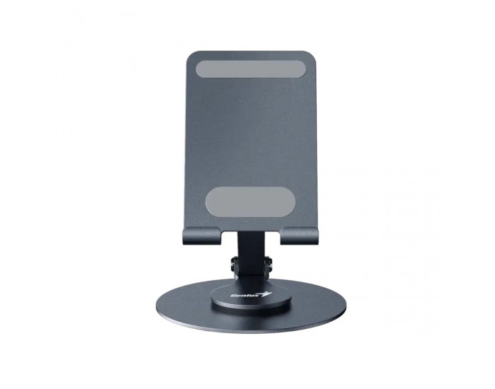 Поставка за телефон Genius G-Stand M100, алуминиева, минимален диaгонал 4'', сива