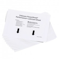 Листове за шредер Fellowes 4025601, намаслени, 10 броя - Fellowes