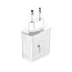 Genius Зарядно за лаптоп PD-65AC, USB Type-C, USB Type-A, 65 W, бяло