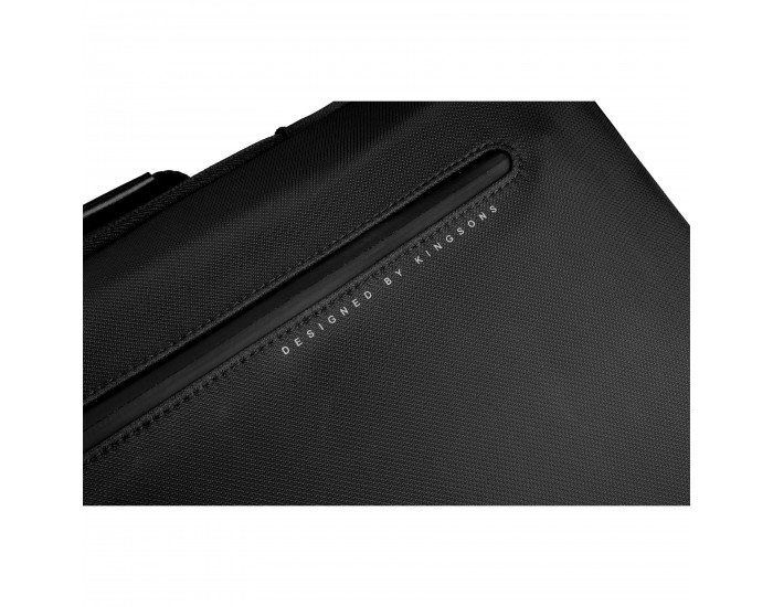 Раница за лаптоп Kingsons Silhouette, 15.6'', 23 L, черна