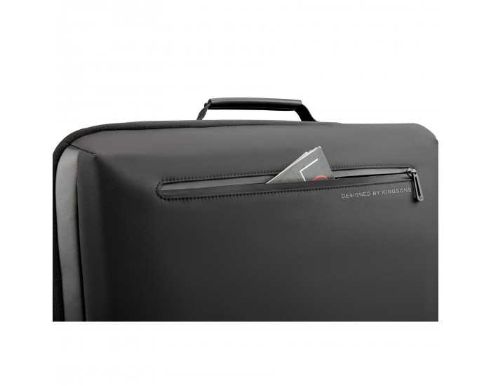 Раница за лаптоп Kingsons Silhouette, 15.6'', 23 L, черна